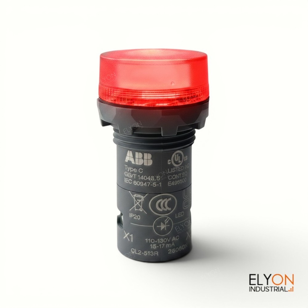 ABB LED pilot light catalogue render