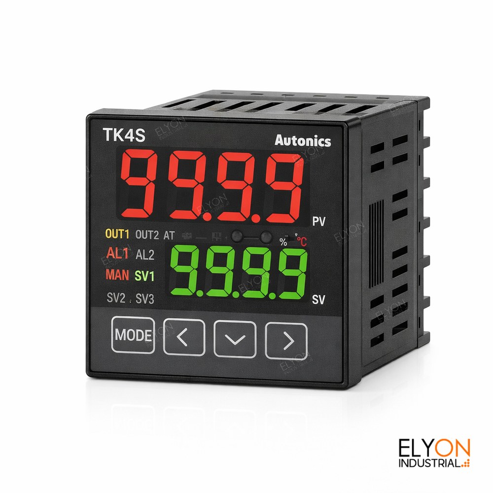 Autonics TK4S temperature controller catalogue render