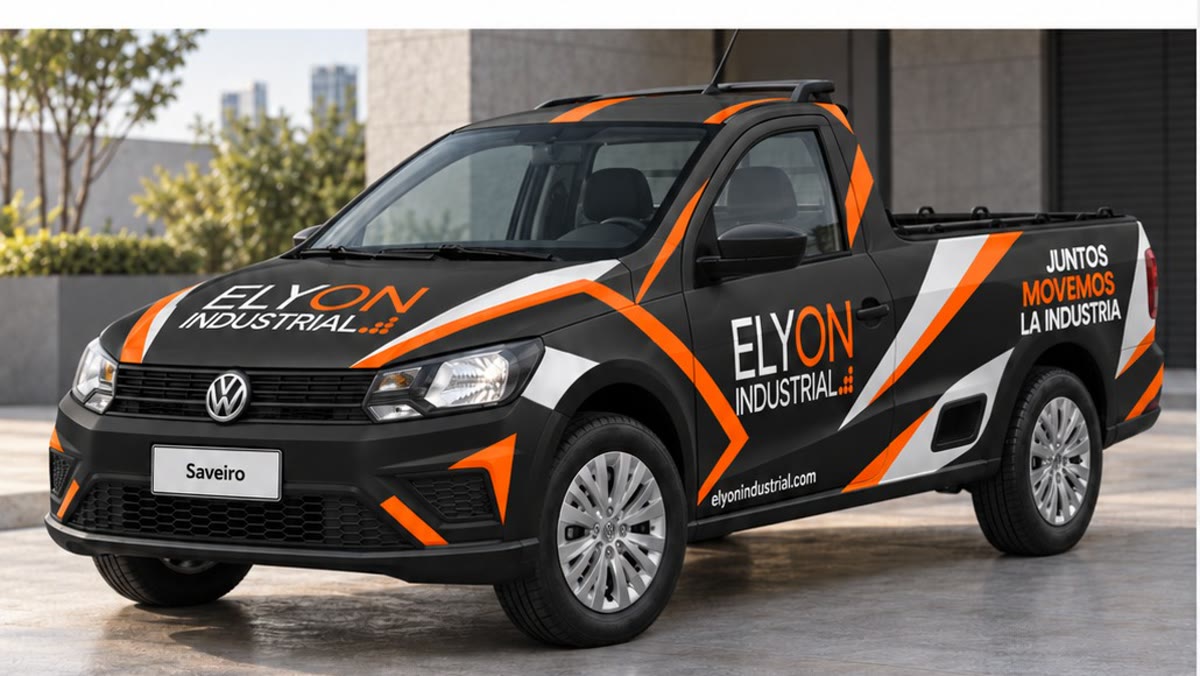 Elyon Industrial vehicle wrap design